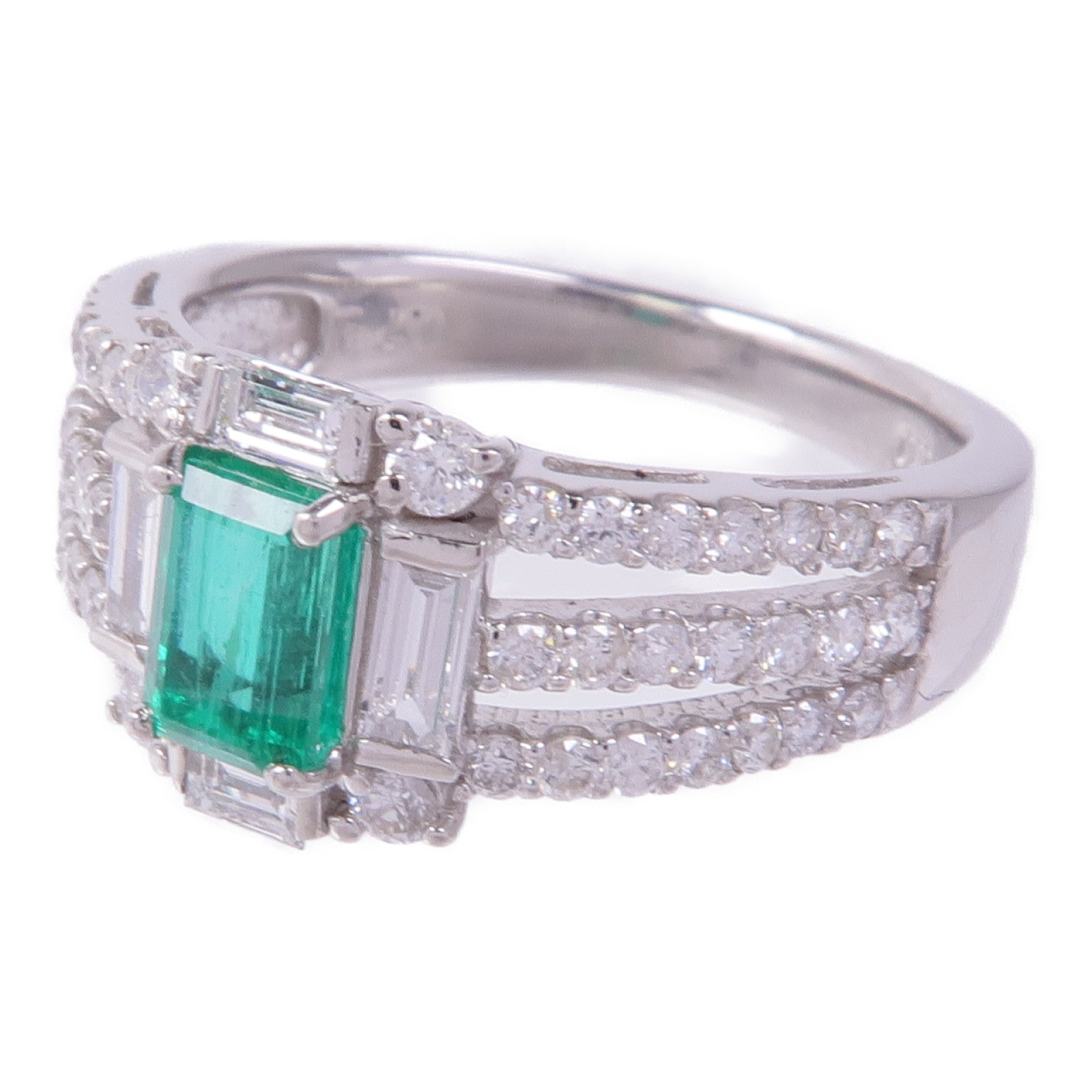 JEWELRY 【激減優惠】PT900鉑金Diamond Ring鑽石戒指US#5.75