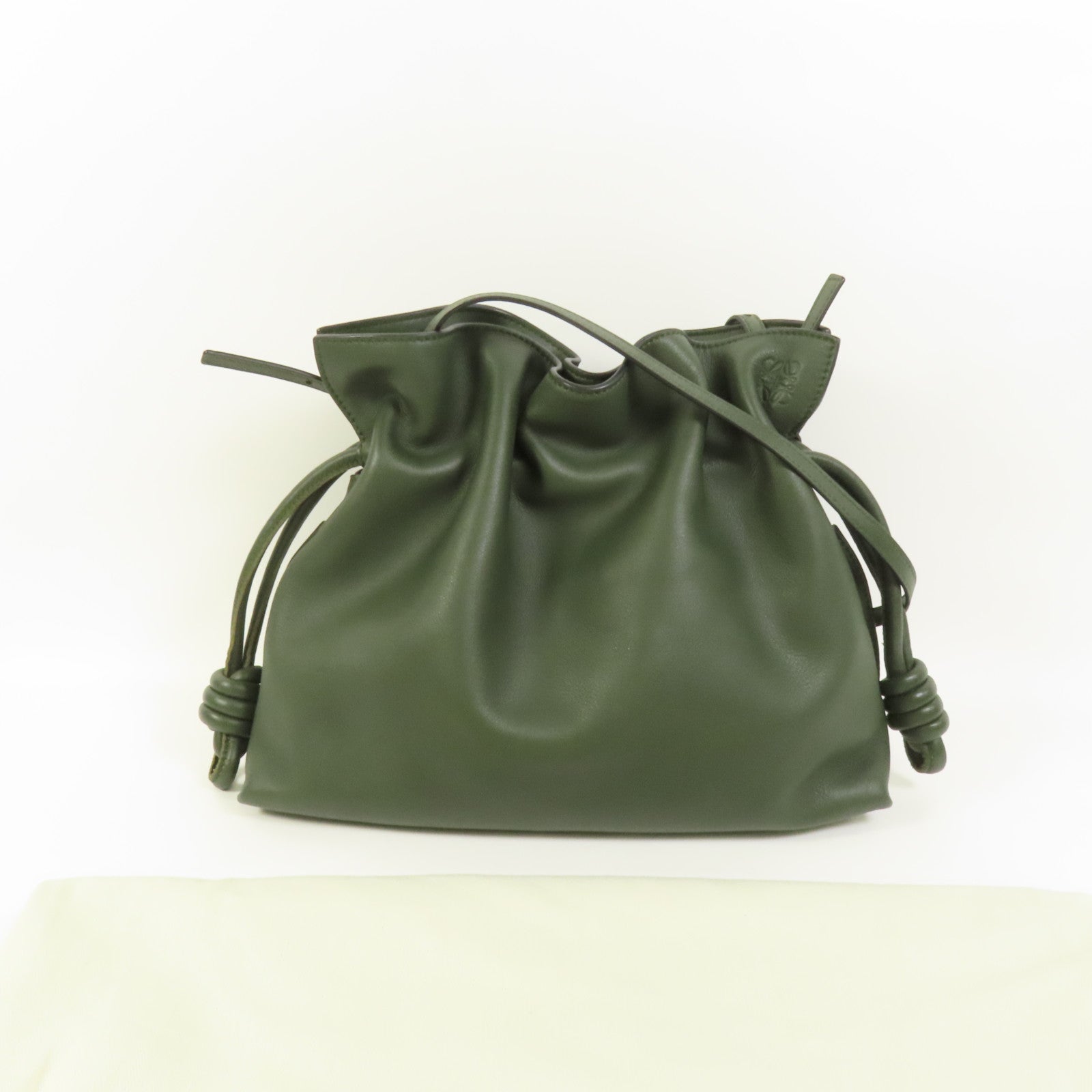 LOEWE 牛皮皮革Flamenco Medium肩背袋