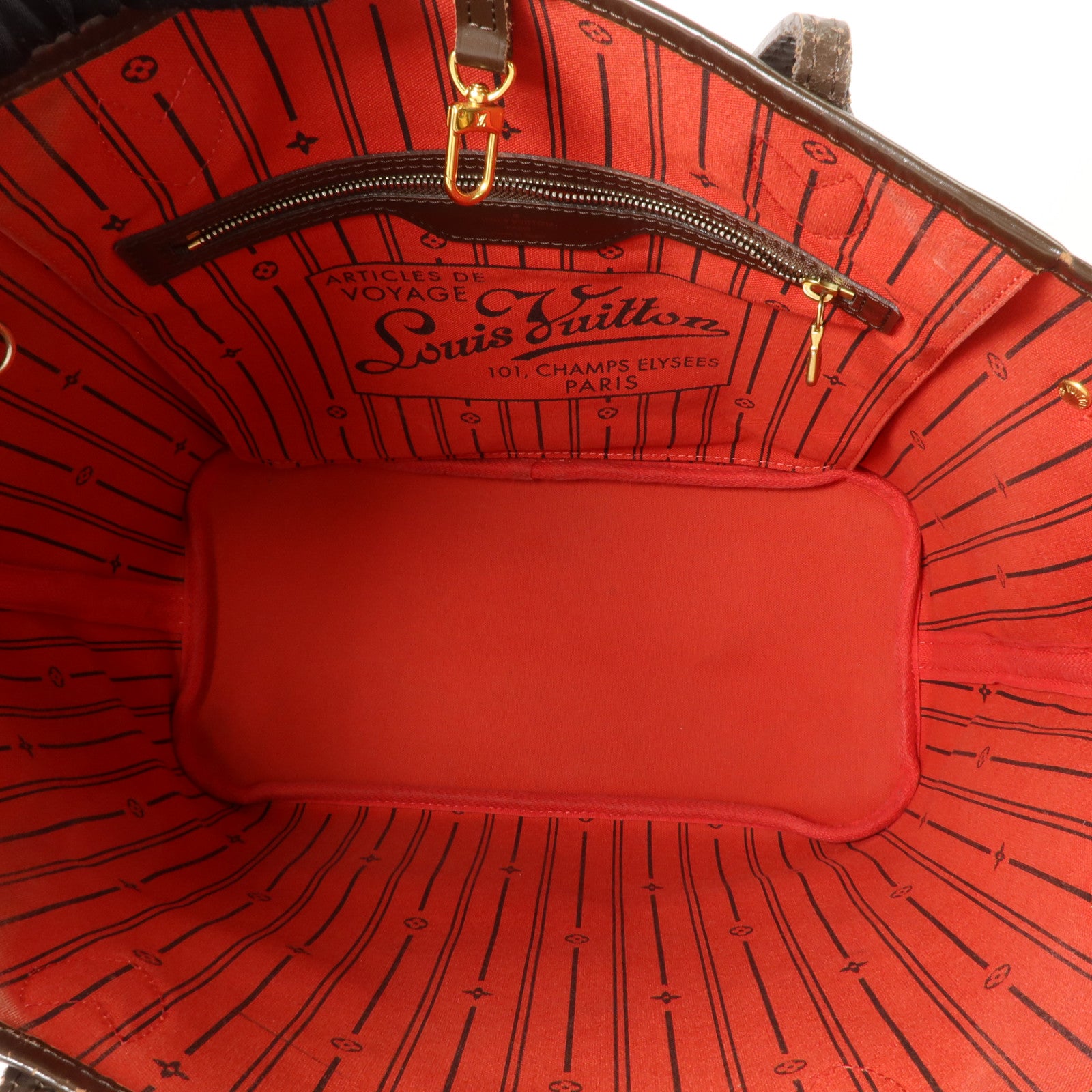 LOUIS VUITTON Damier Neverfull MM肩背袋