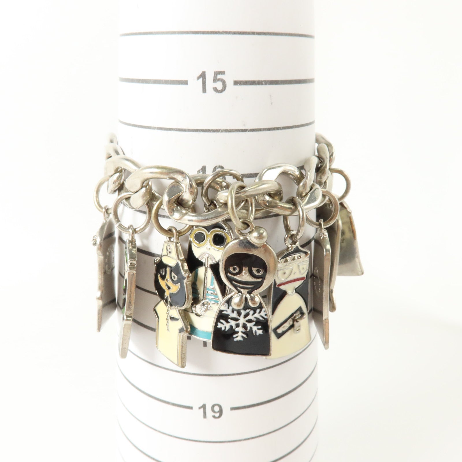MARC JACOBS 金屬/琺瑯Miss Marc Hertage Charm Bracelet手鏈