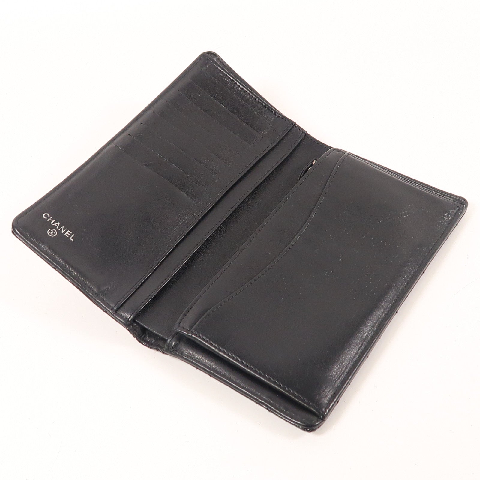 CHANEL 漆皮皮革Long Wallet長錢包