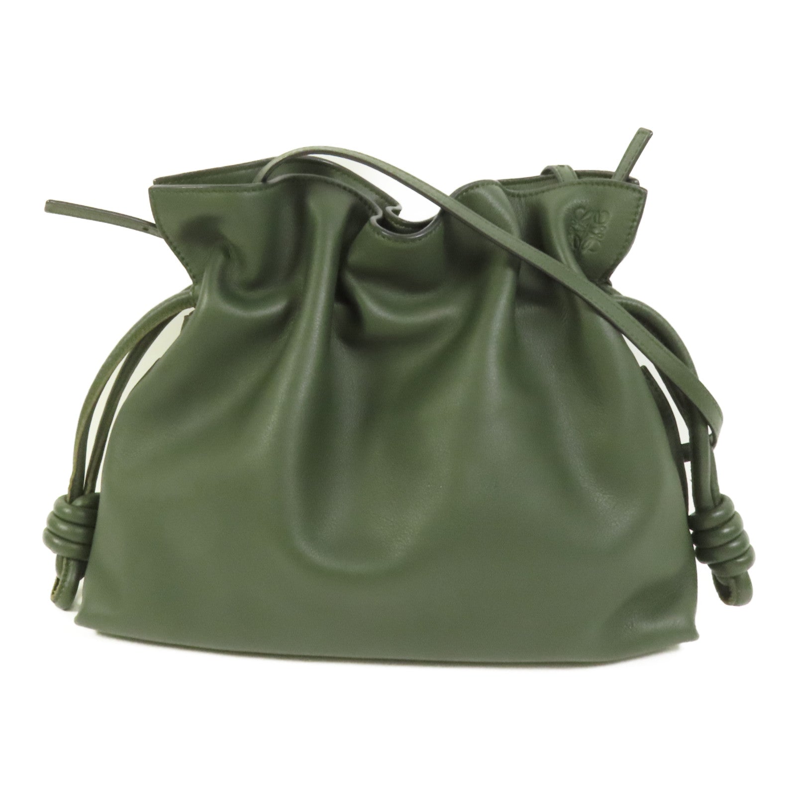 LOEWE 牛皮皮革Flamenco Medium肩背袋