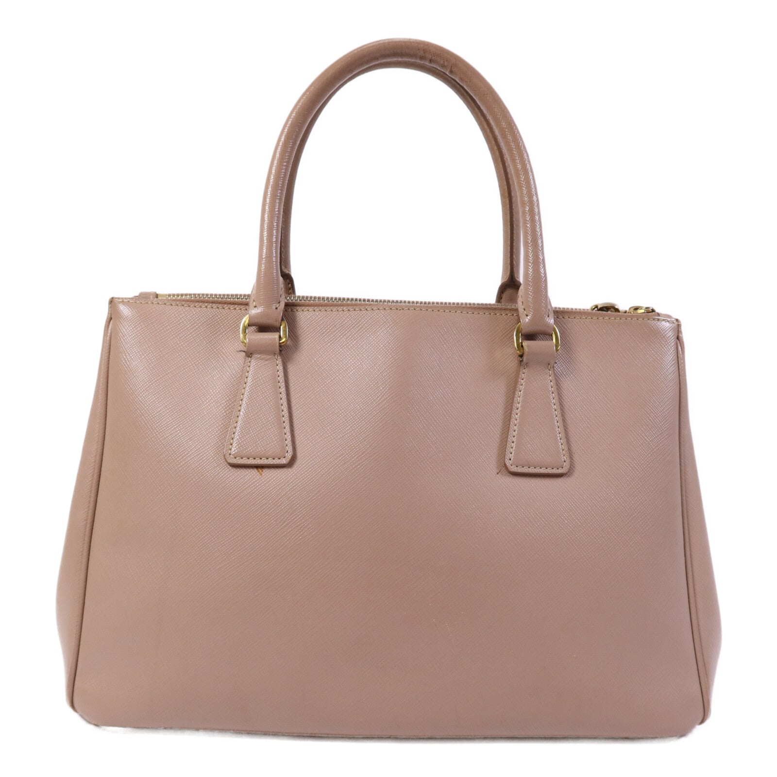 PRADA Saffiano皮革Galleria金扣手挽肩背兩用袋