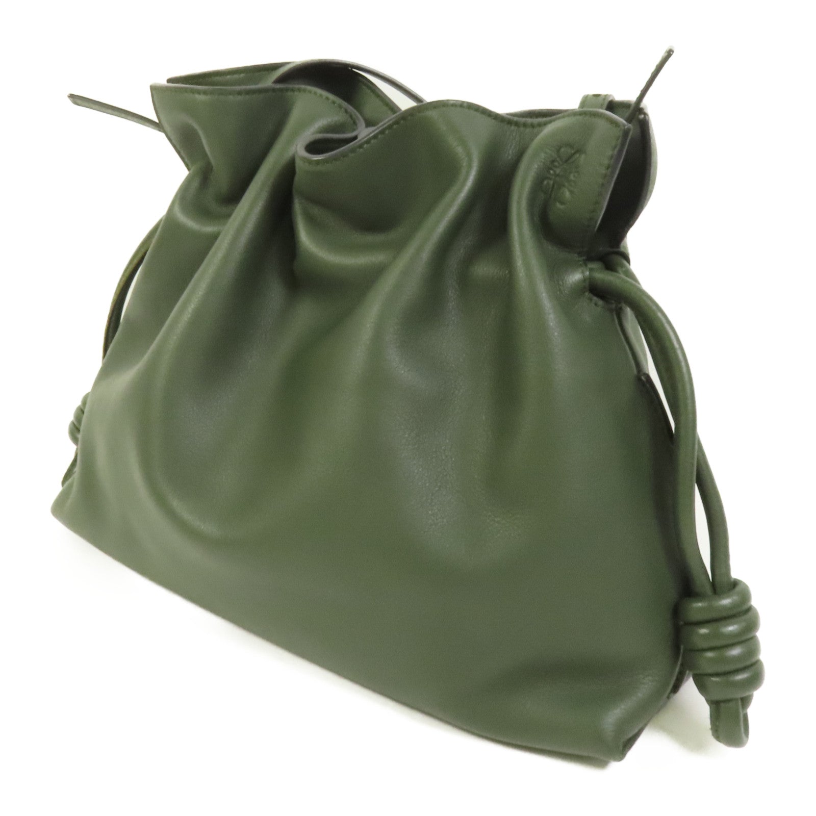 LOEWE 牛皮皮革Flamenco Medium肩背袋