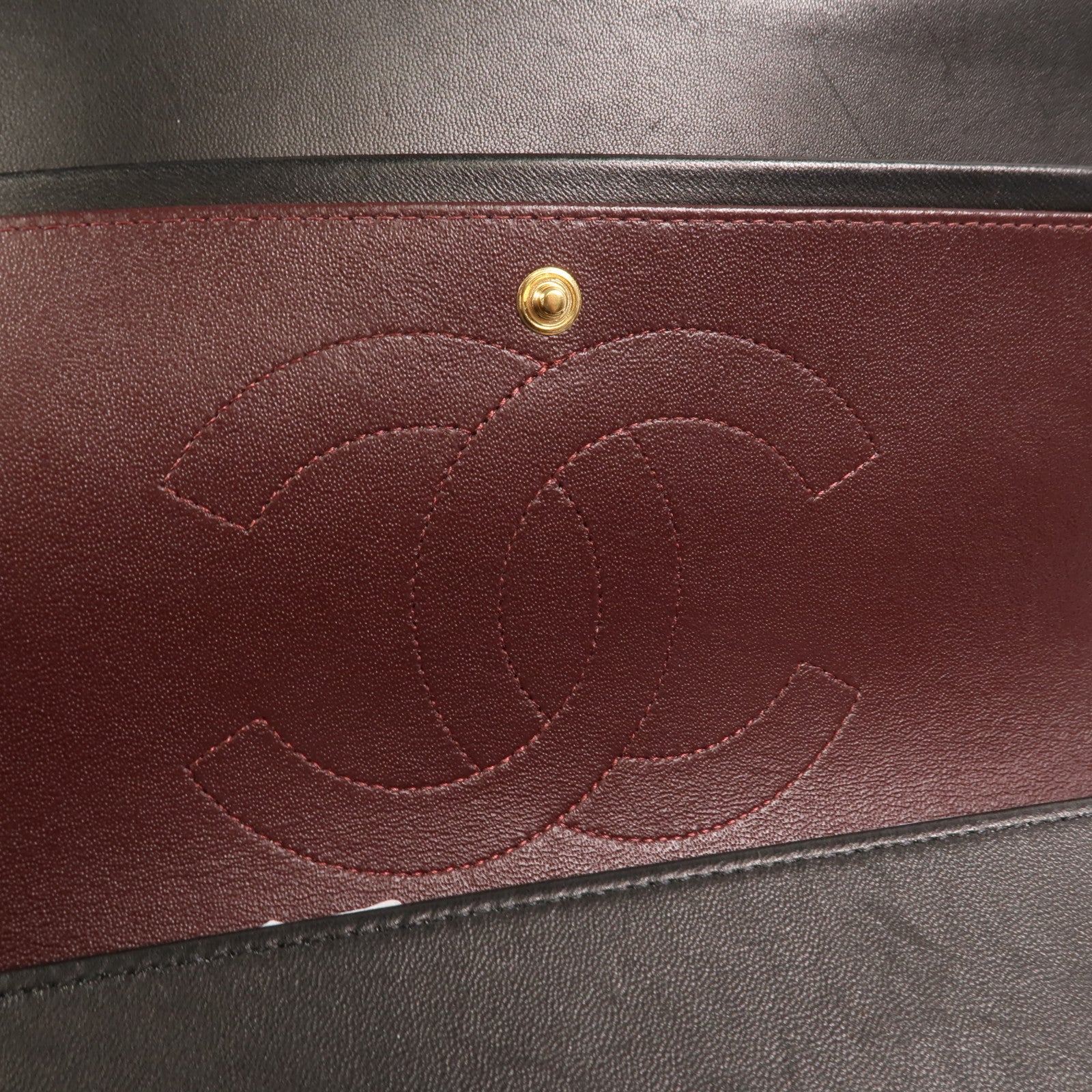 CHANEL 羊皮皮革Classic Jumbo鏈帶肩背袋