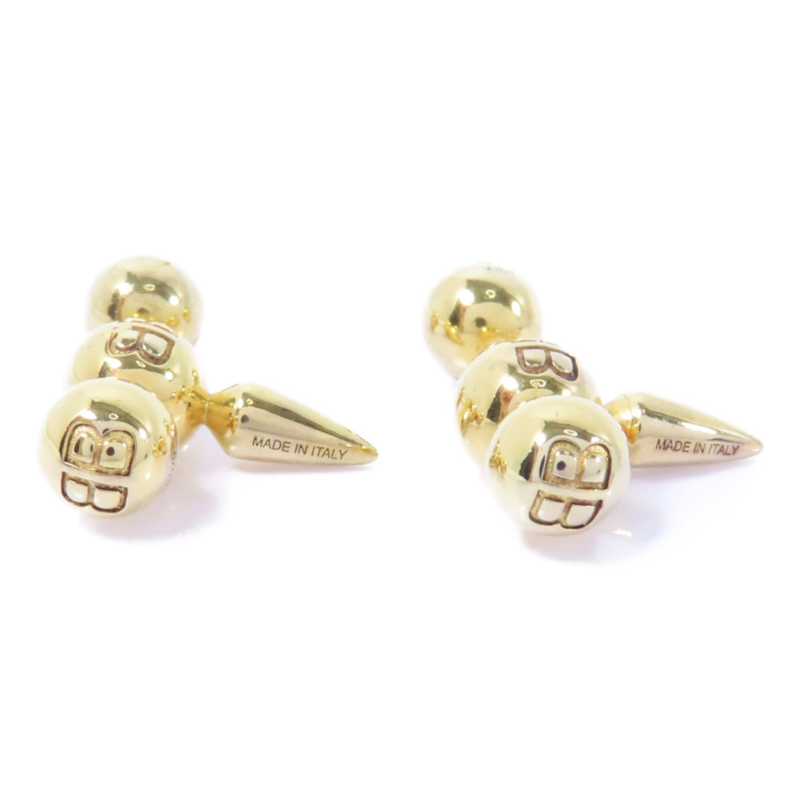 BALENCIAGA 925純銀Earrings耳環金色