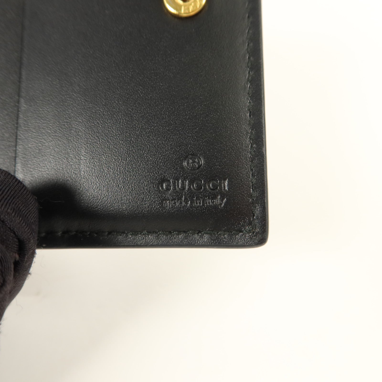 GUCCI 牛皮皮革Signature Card Case卡片套