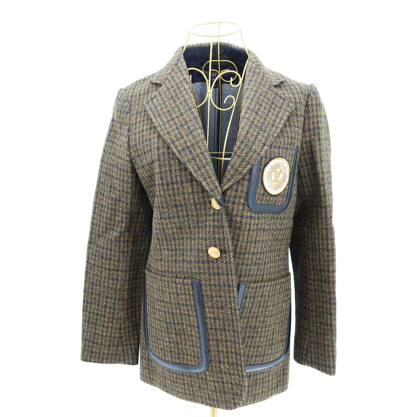 LOUIS VUITTON Wool/Polyurethane Jacket Blazer外套