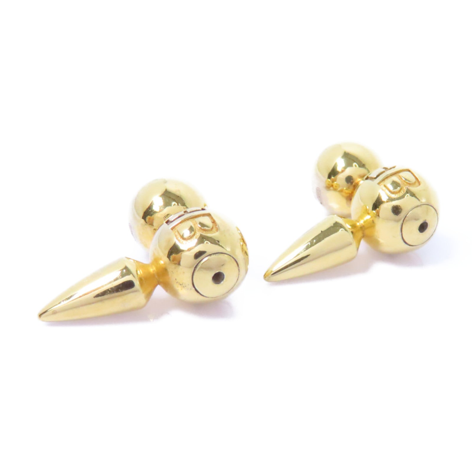 BALENCIAGA 925純銀Earrings耳環金色