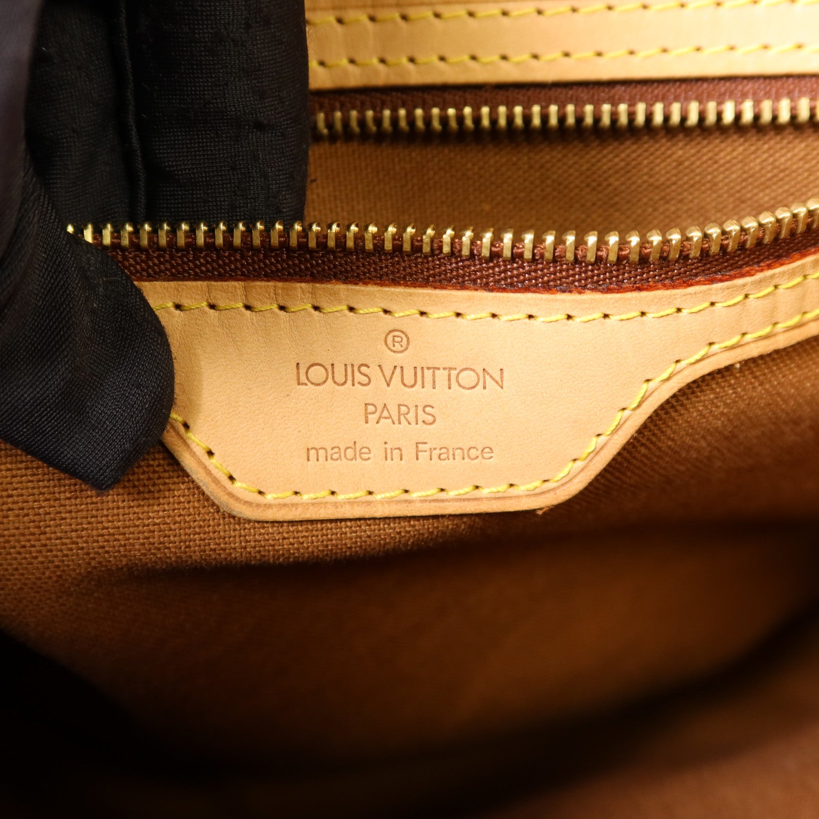 LOUIS VUITTON Monogram Vavin GM金扣肩背袋/手挽袋棕色