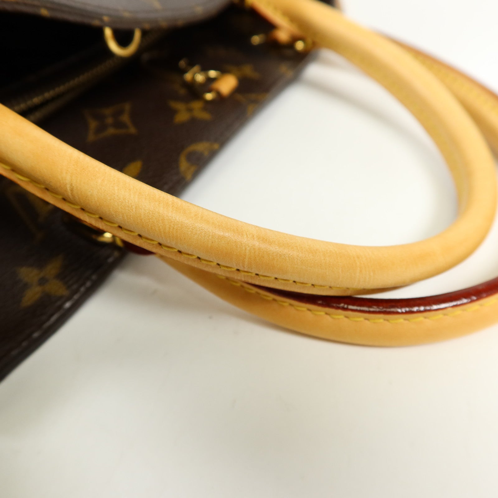 LOUIS VUITTON Monogram Montaigne MM金扣手挽肩背兩用袋