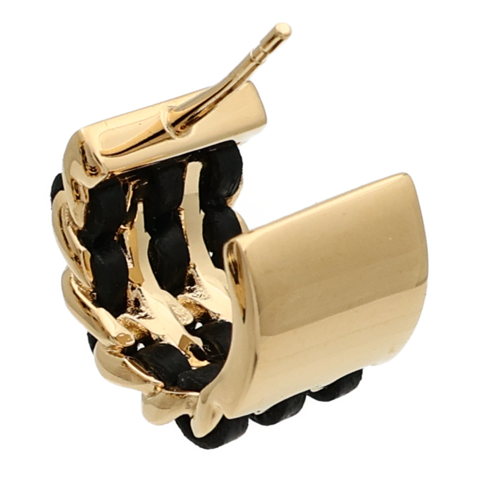 CHANEL 金屬/羊皮皮革Earrings耳環