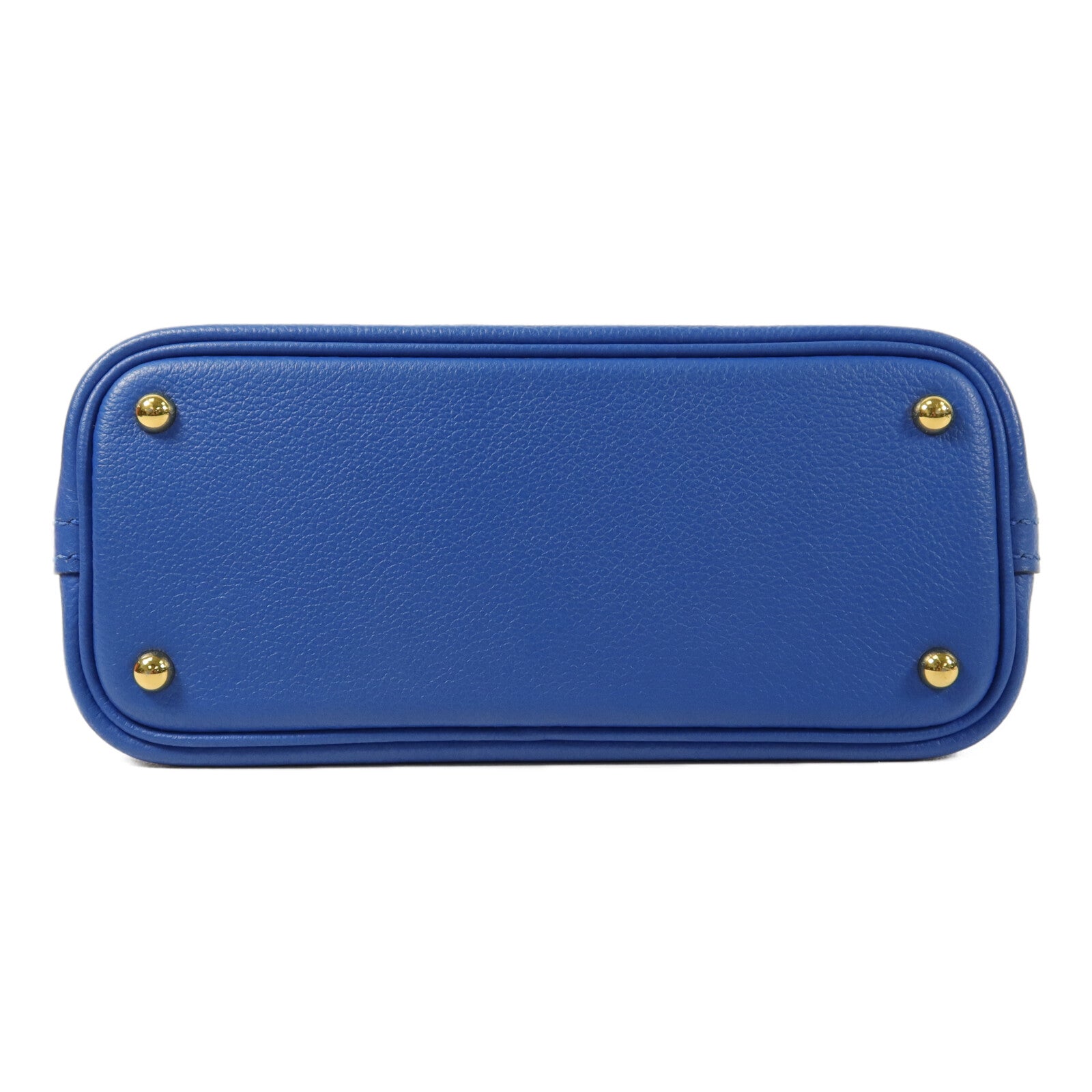 HERMES Evercolor皮革Bolide Mini手挽肩背兩用袋Bleu Zanzibar
