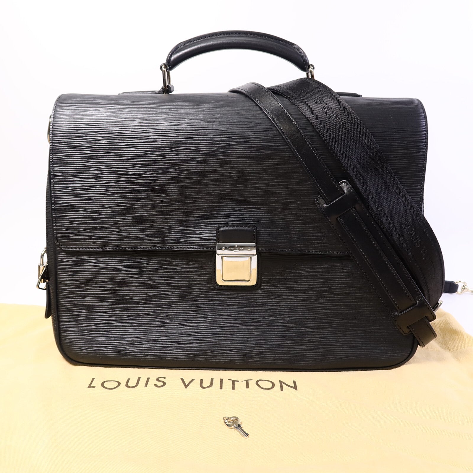LOUIS VUITTON Epi Vassili GM手挽袋