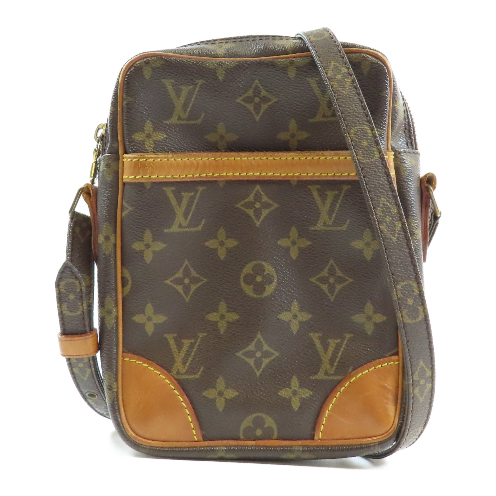 LOUIS VUITTON Monogram Danube金扣肩背袋