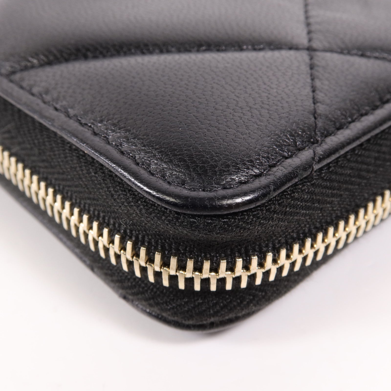 CHANEL 羊皮皮革C19 Long Wallet金扣長錢包