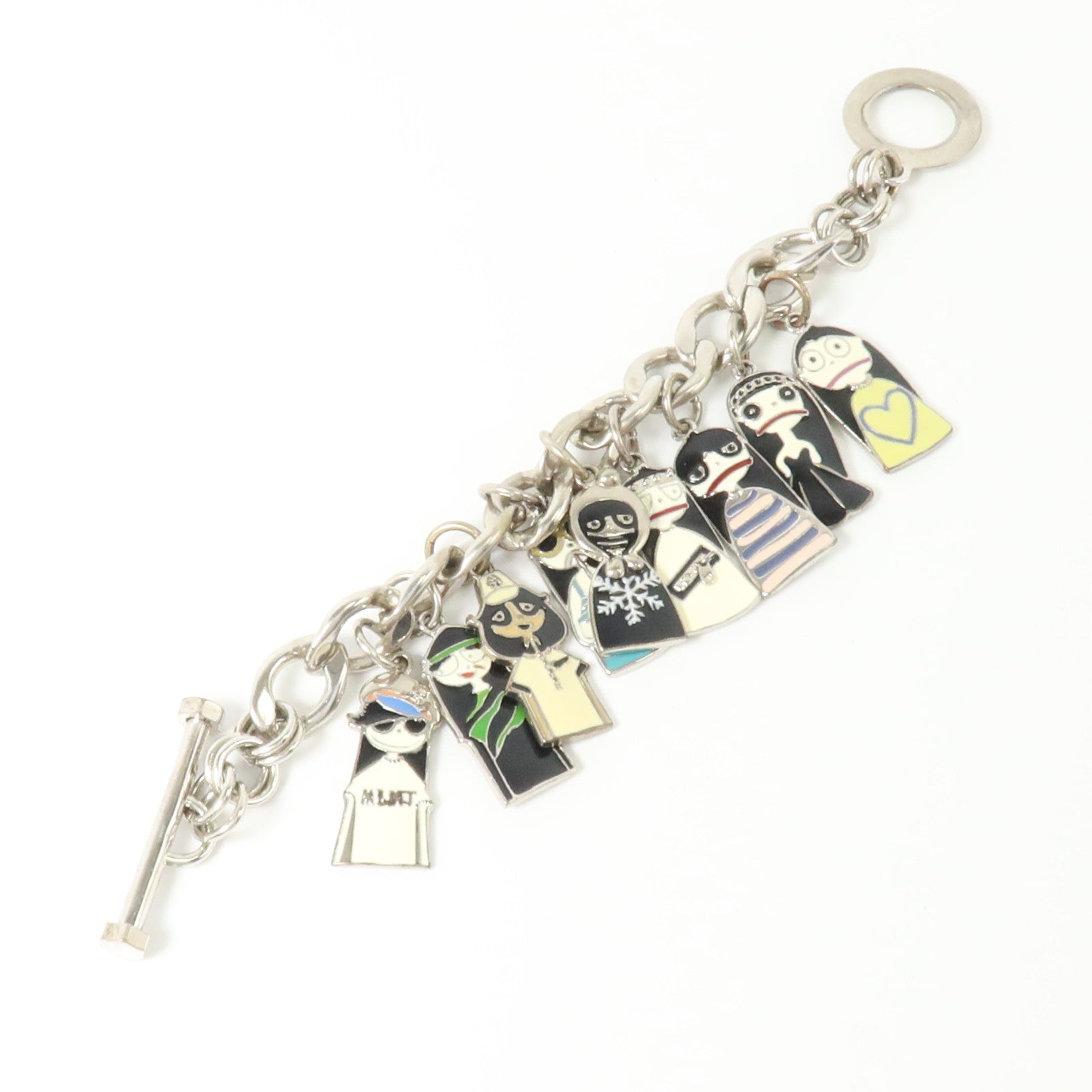 MARC JACOBS 金屬/琺瑯Miss Marc Hertage Charm Bracelet手鏈