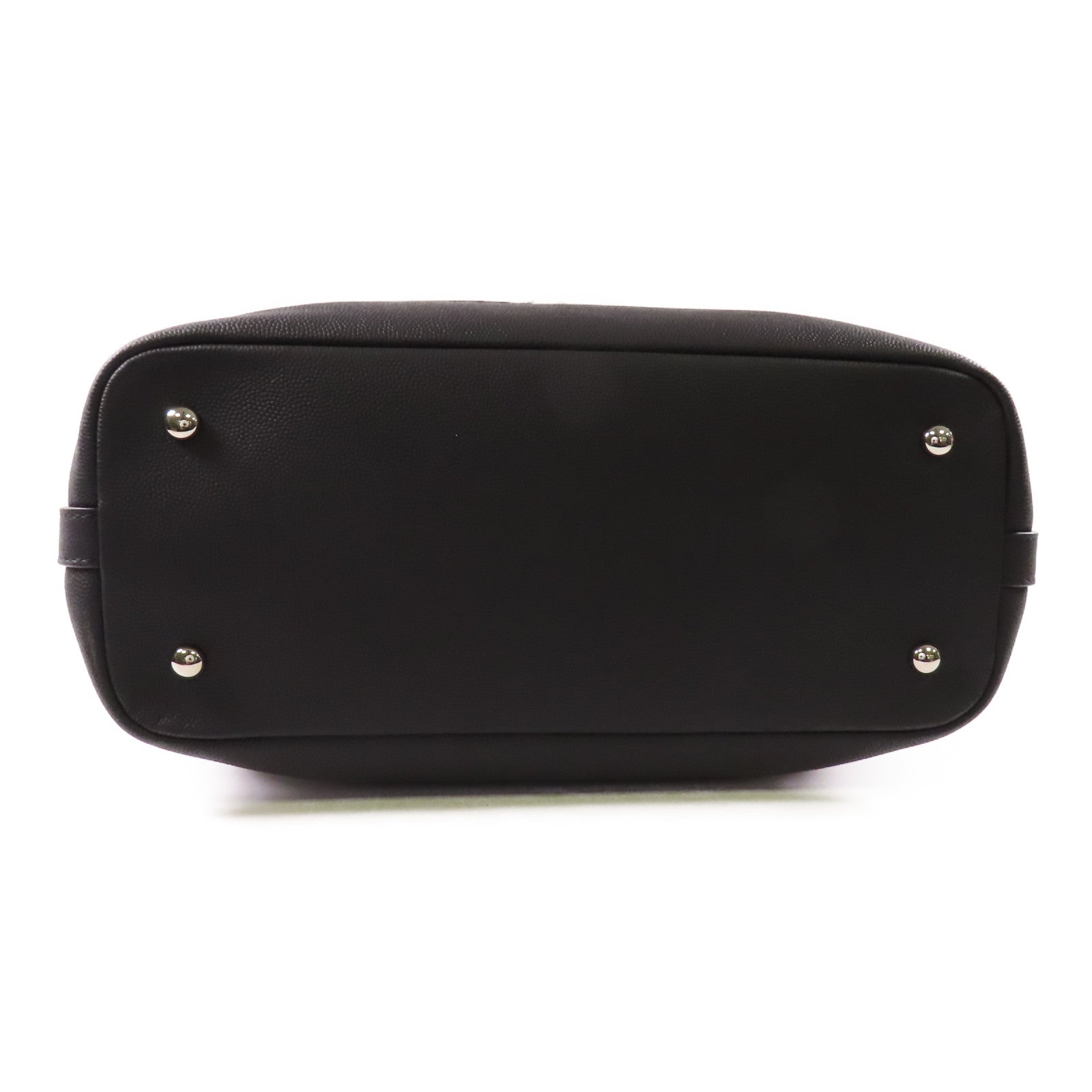 CHANEL【激減優惠】 牛皮皮革Shoulder Bag銀扣鏈帶手挽肩背兩用袋