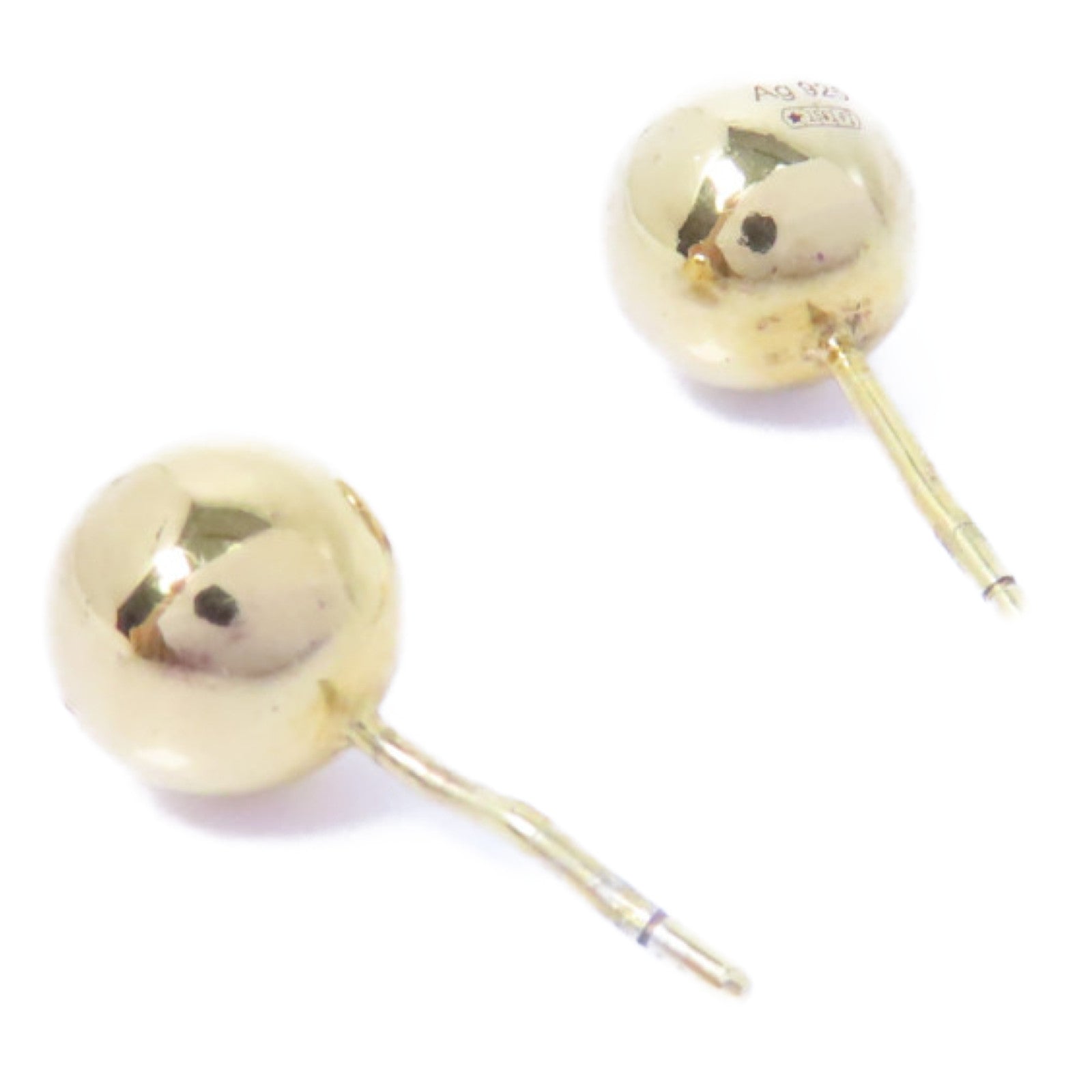 BALENCIAGA 925純銀Earrings耳環金色
