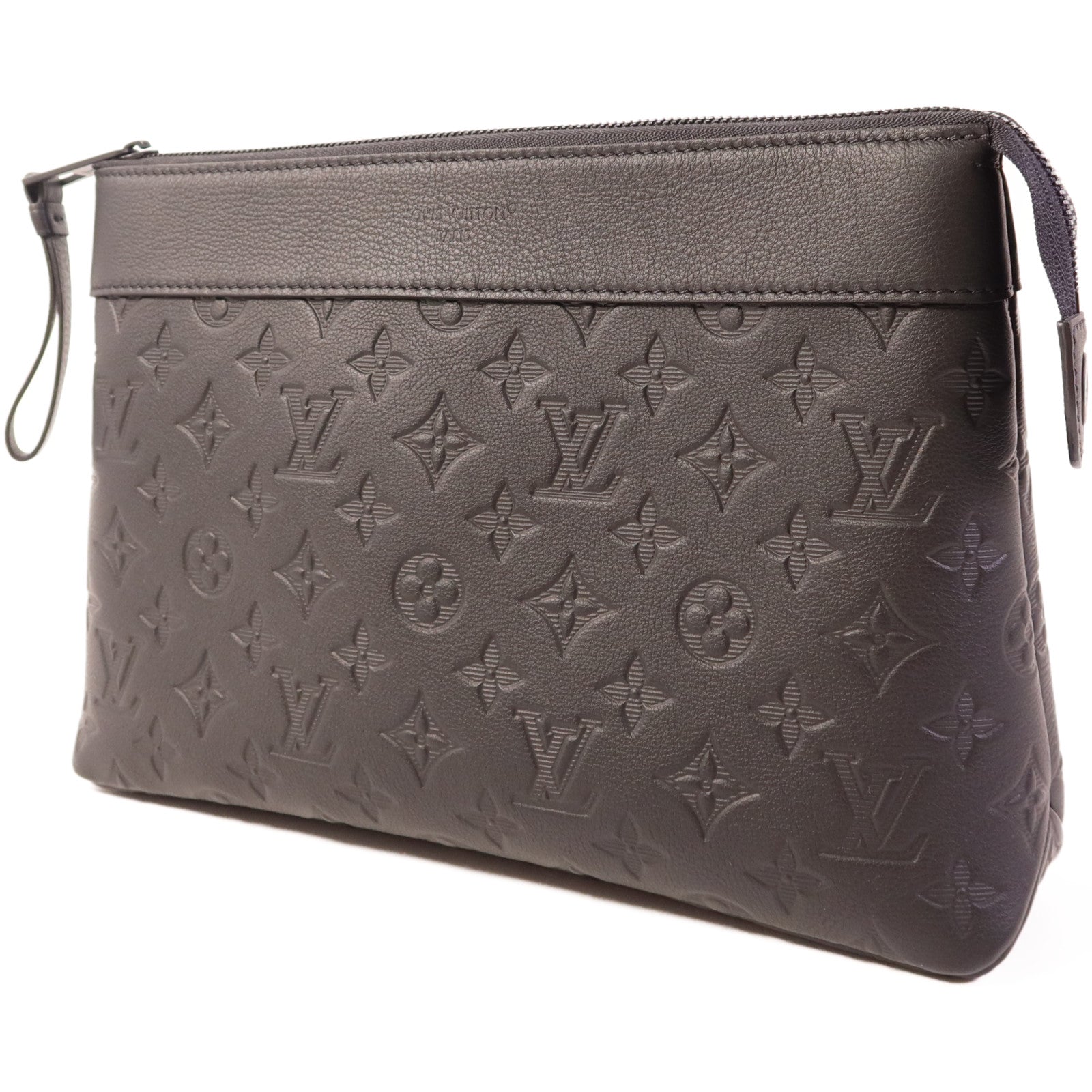 LOUIS VUITTON Monogram Shadow Pochette Voyage Souple手拿包