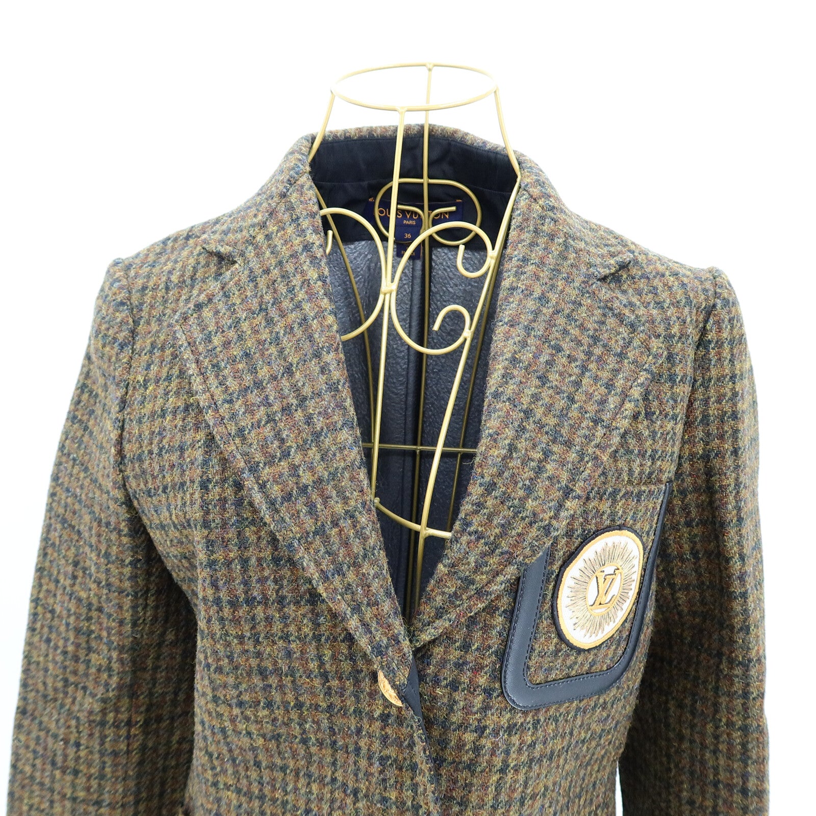 LOUIS VUITTON Wool/Polyurethane Jacket Blazer外套