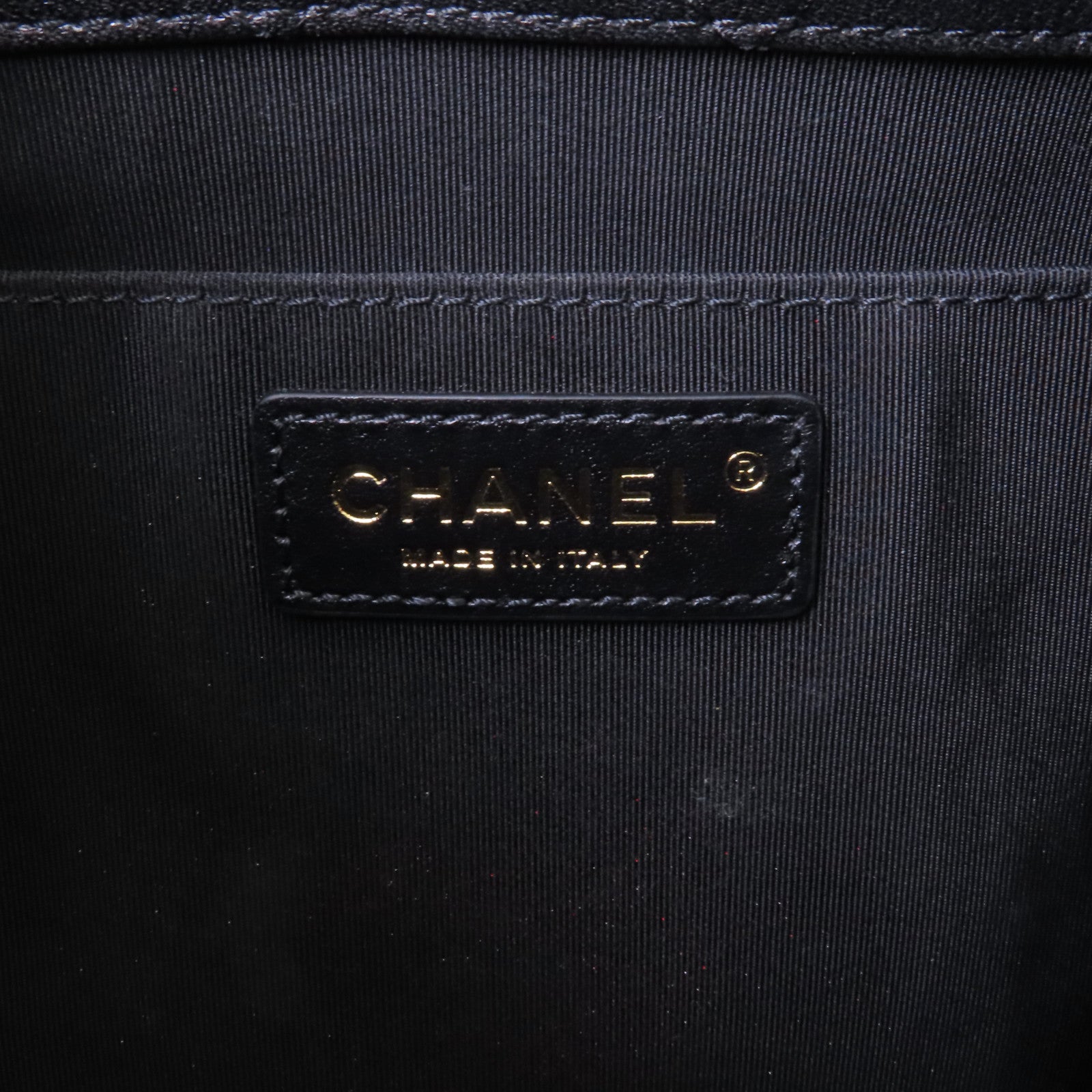CHANEL 菱格Caviar皮革Bucket Bag金扣鏈帶手挽肩背兩用袋黑色