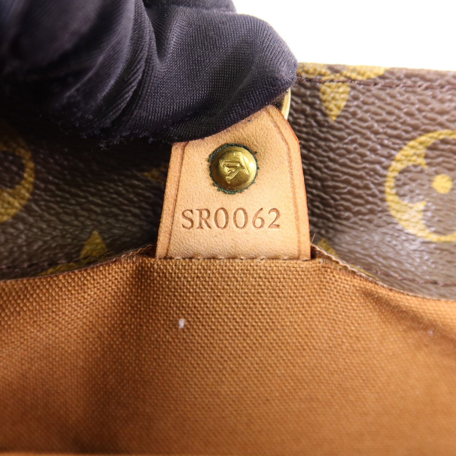 LOUIS VUITTON Monogram Vavin GM金扣肩背袋/手挽袋棕色