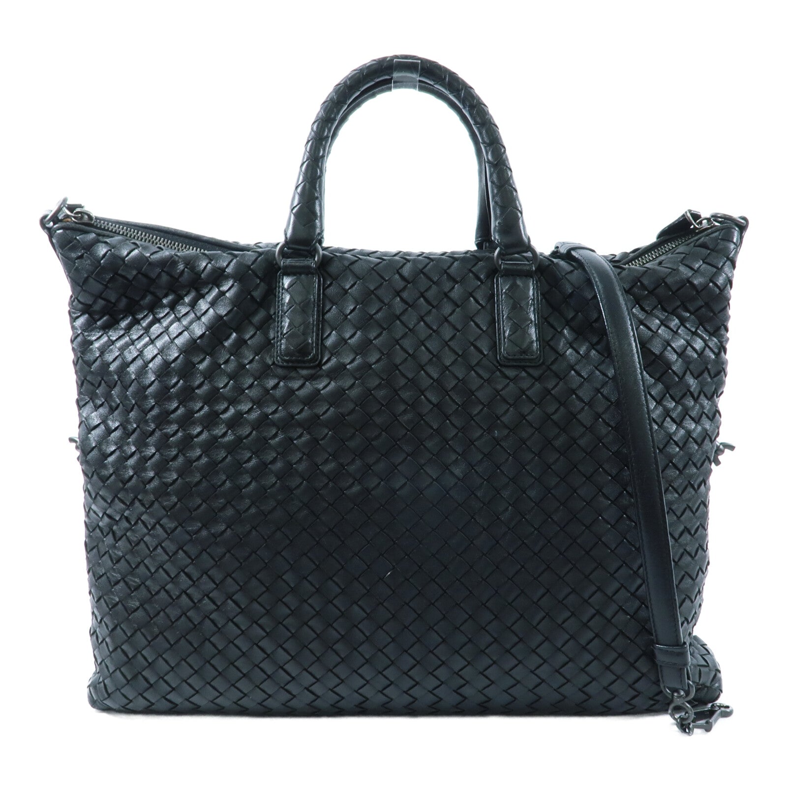 BOTTEGA VENETA 羊皮皮革2 Way Shoulder Bag手挽肩背兩用袋