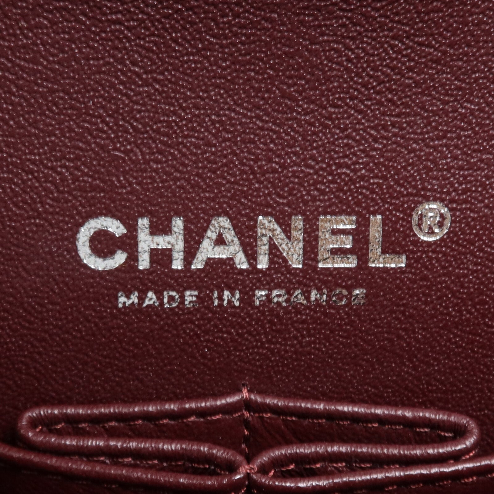 CHANEL 牛皮皮革Classic 23銀扣鏈帶肩背袋