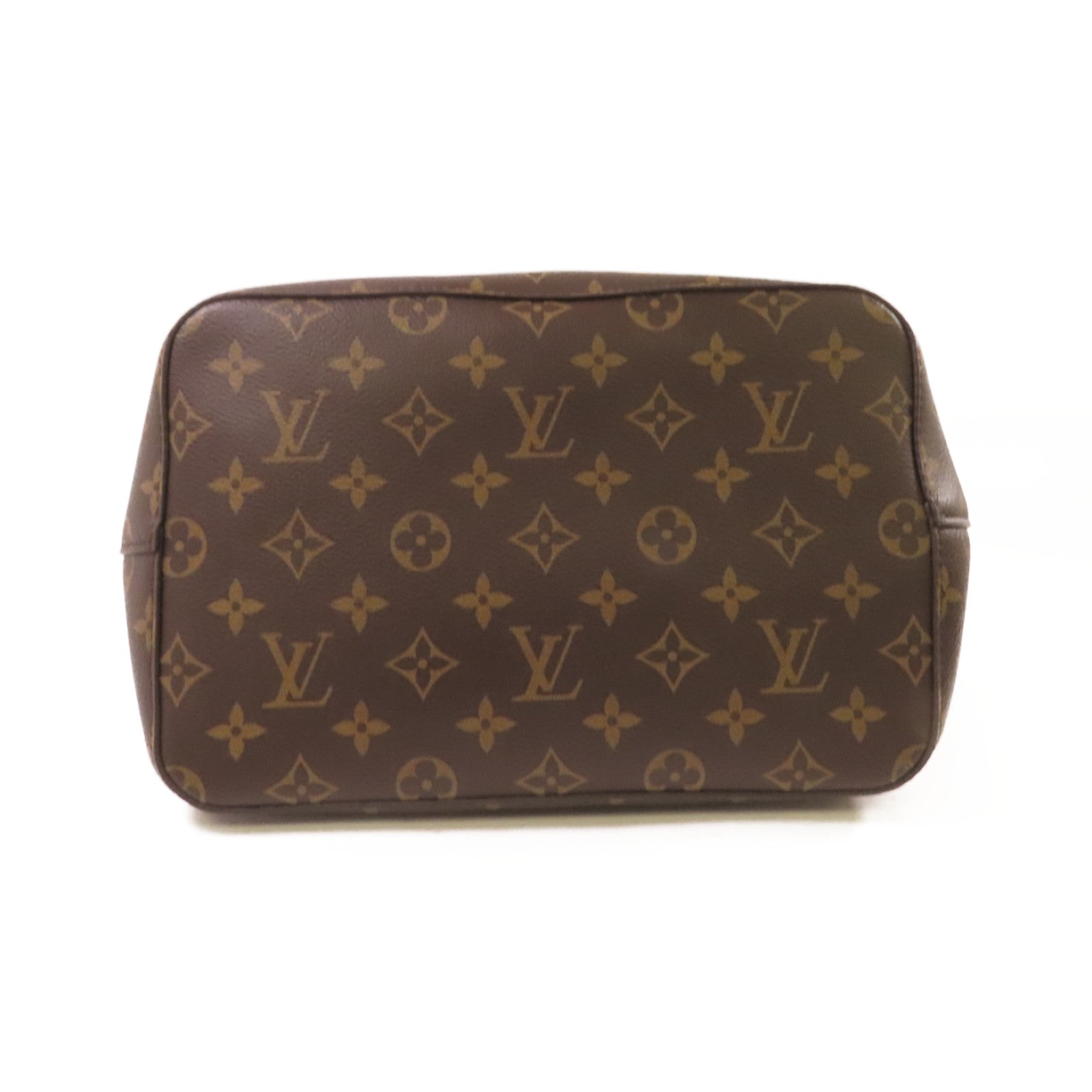 LOUIS VUITTON Monogram NeoNoe MM Shoulder Bag金扣肩背袋啡色/黑色