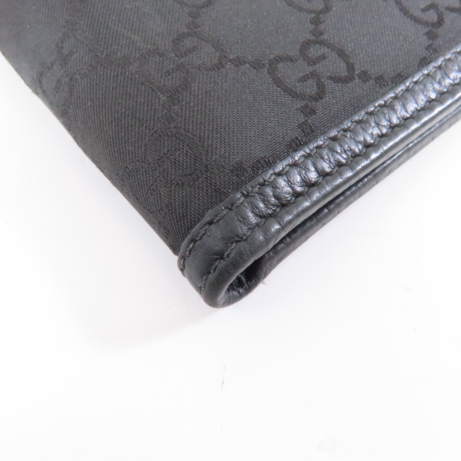 GUCCI 尼龍Supreme Wallet錢包黑色