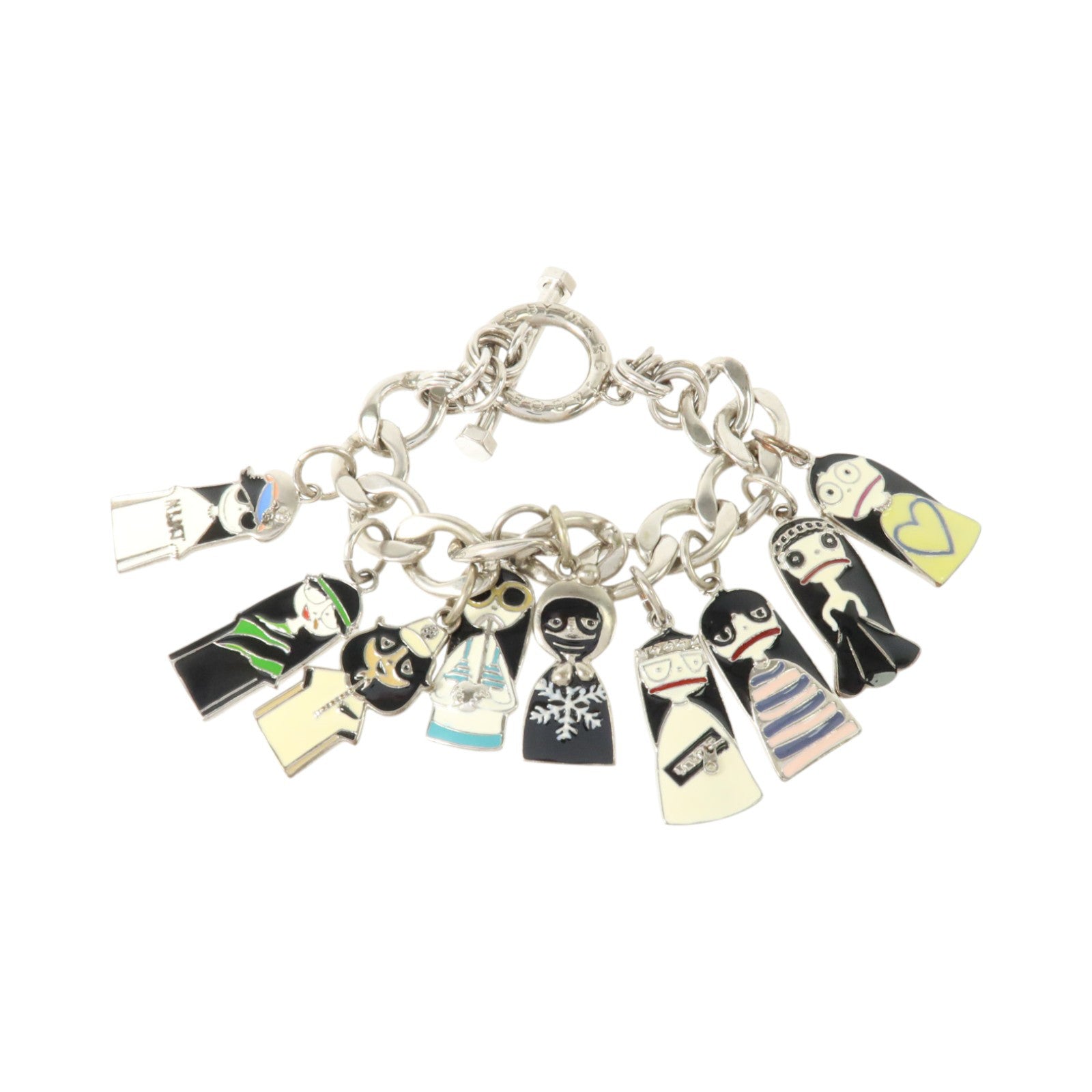 MARC JACOBS 金屬/琺瑯Miss Marc Hertage Charm Bracelet手鏈
