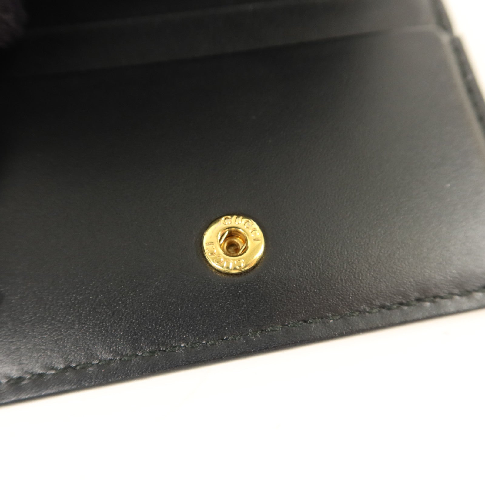 GUCCI 牛皮皮革Signature Card Case卡片套
