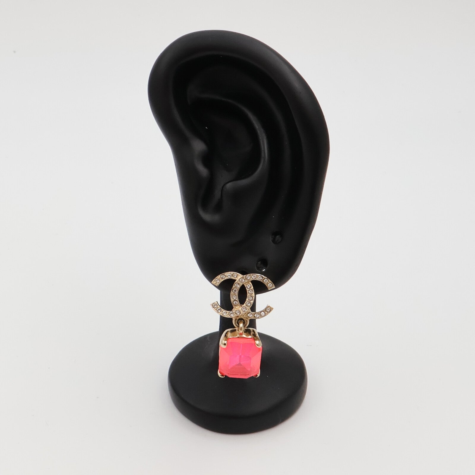 CHANEL 金屬/PVC Earrings耳環