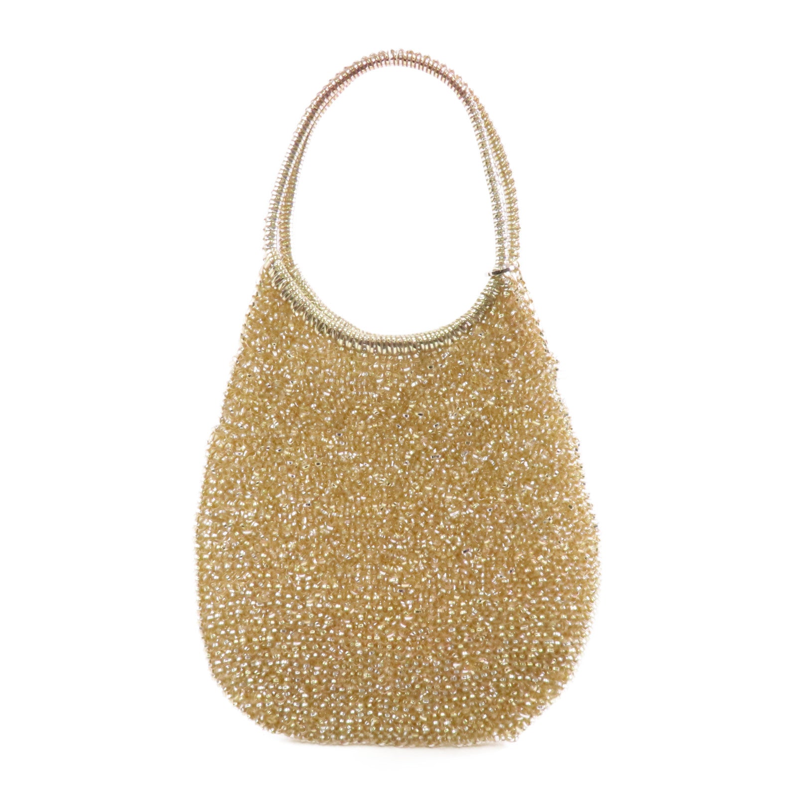ANTEPRIMA PVC Handbag銀扣手挽袋金色