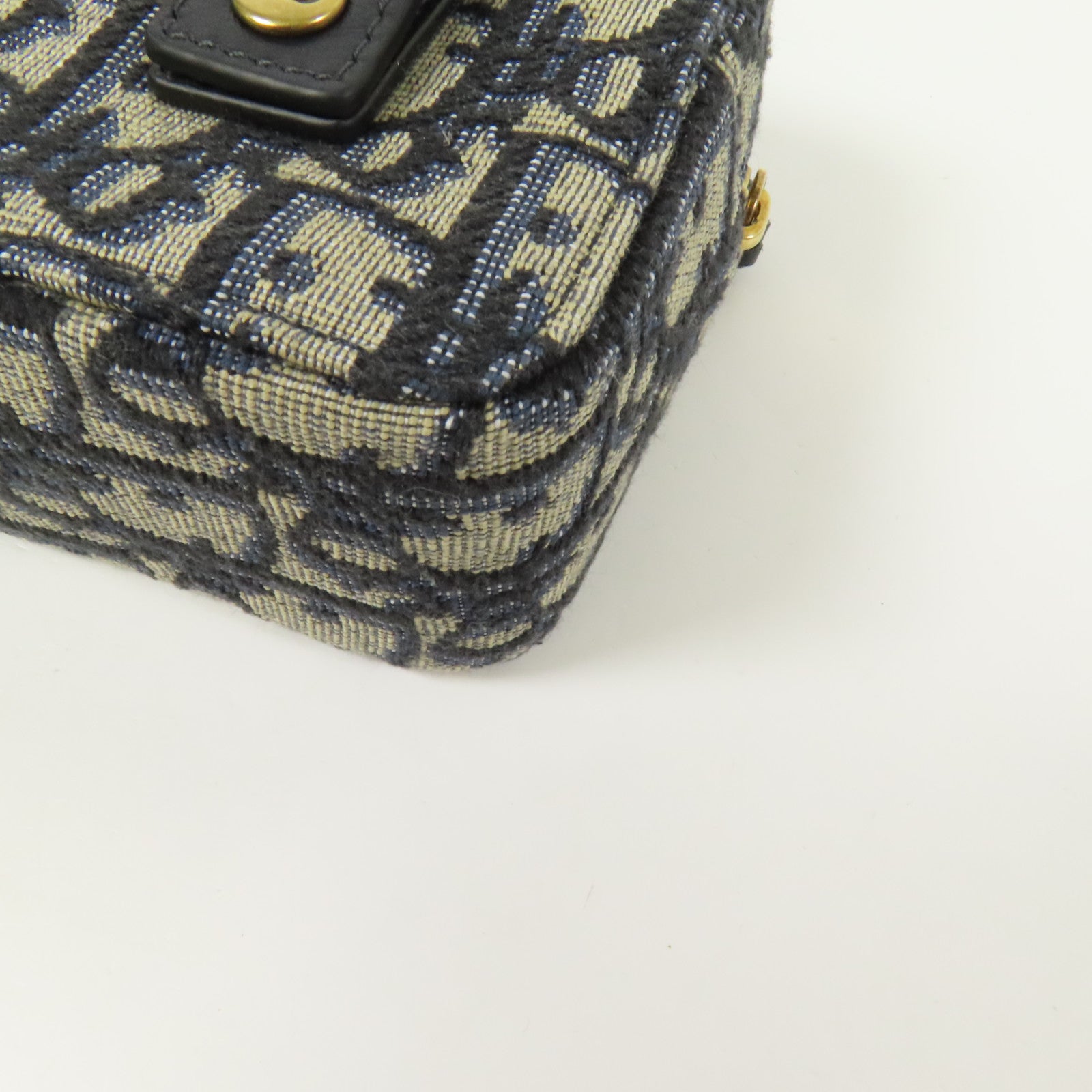 Dior 【激減優惠】帆布Oblique Belt Bag金扣腰包