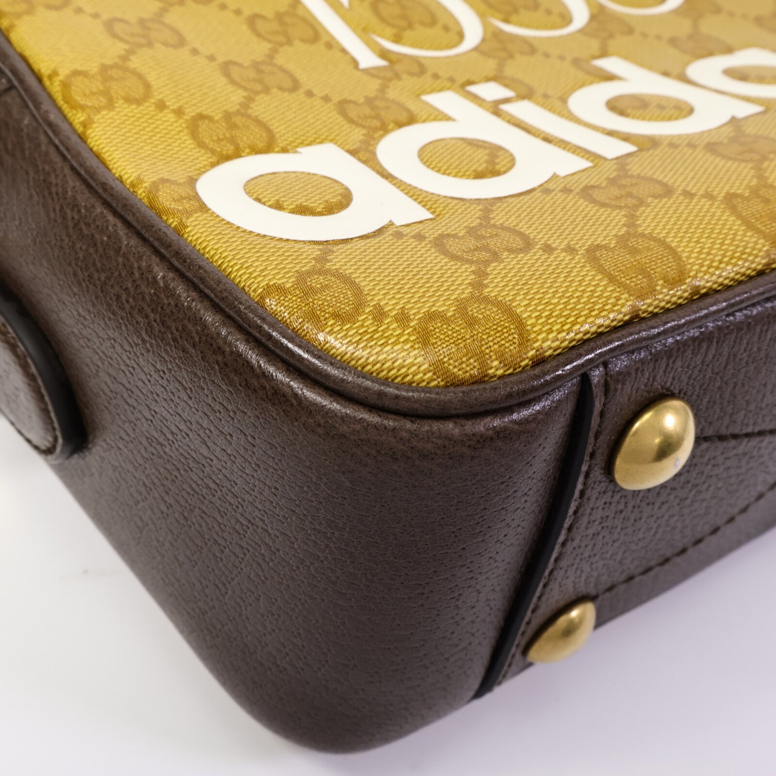 GUCCI 塗層帆布GUCCIxadidas GG Crystal肩背袋
