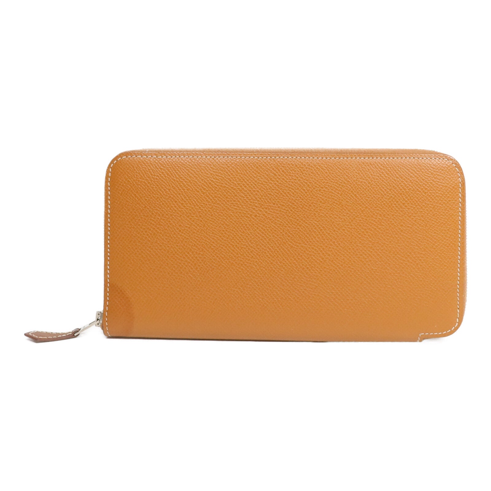 HERMES Epsom皮革Silk'In Long Wallet長錢包Gold