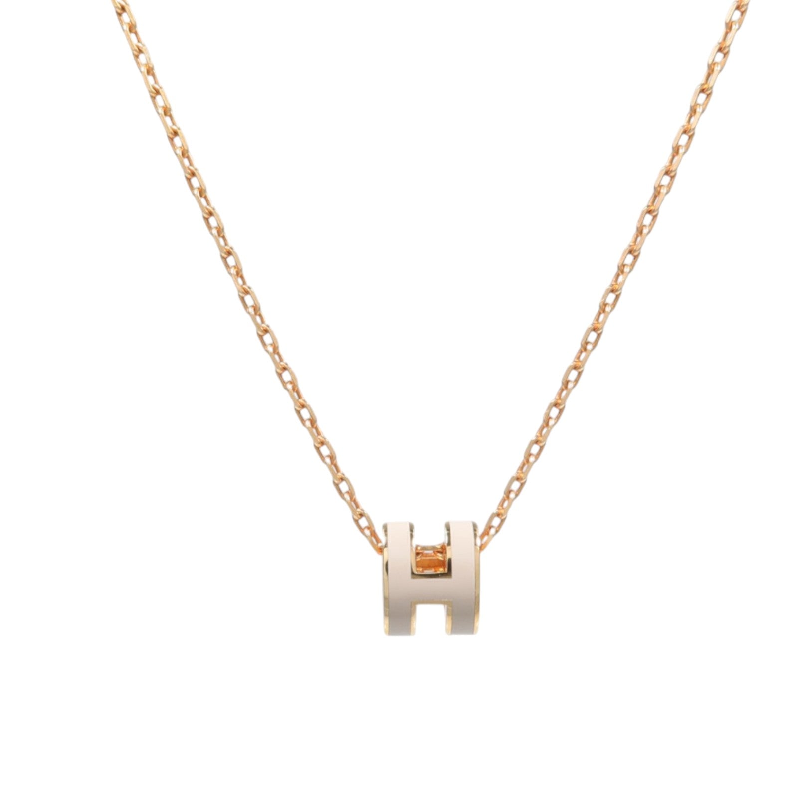 HERMES 金屬Mini Pop H Necklace項鍊