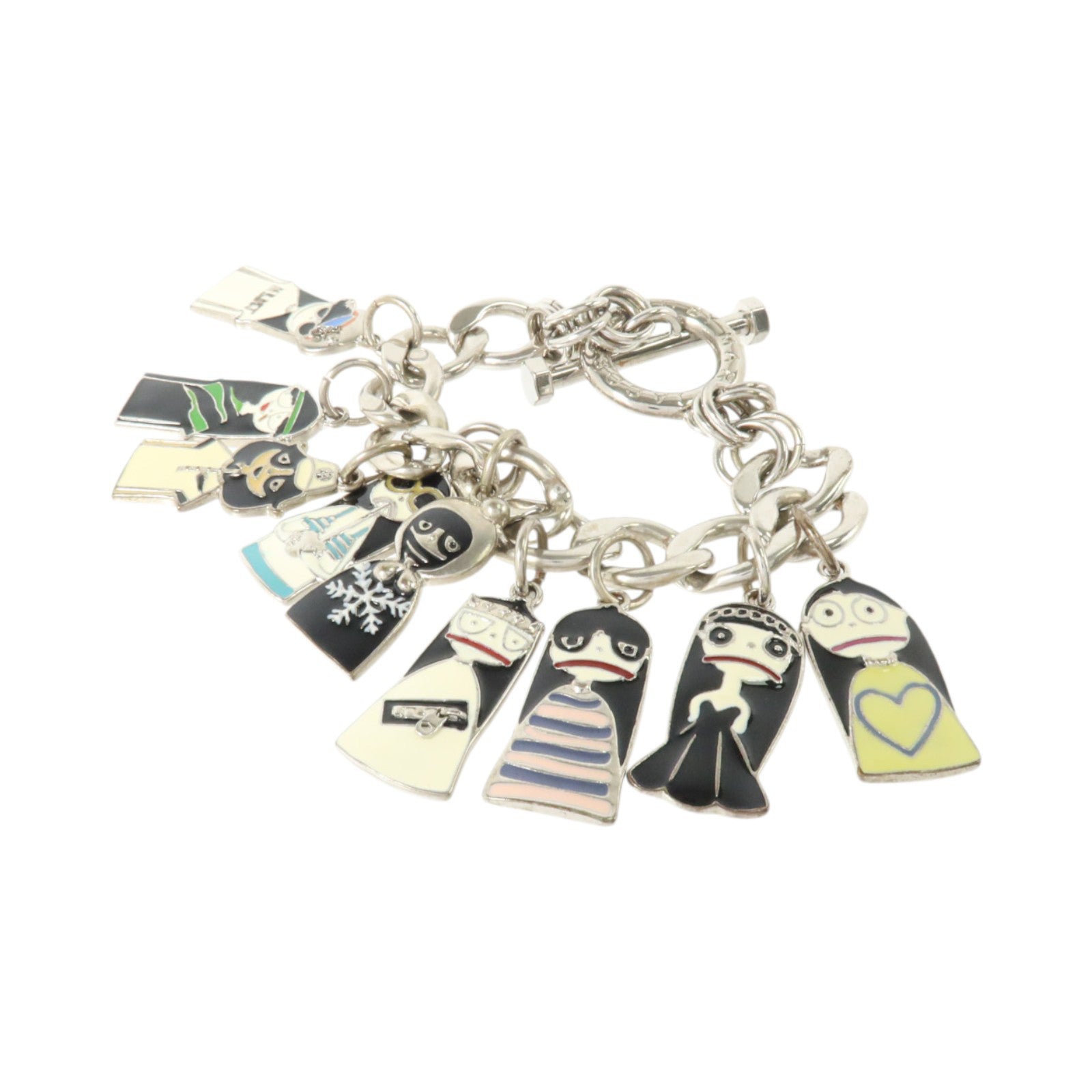 MARC JACOBS 金屬/琺瑯Miss Marc Hertage Charm Bracelet手鏈