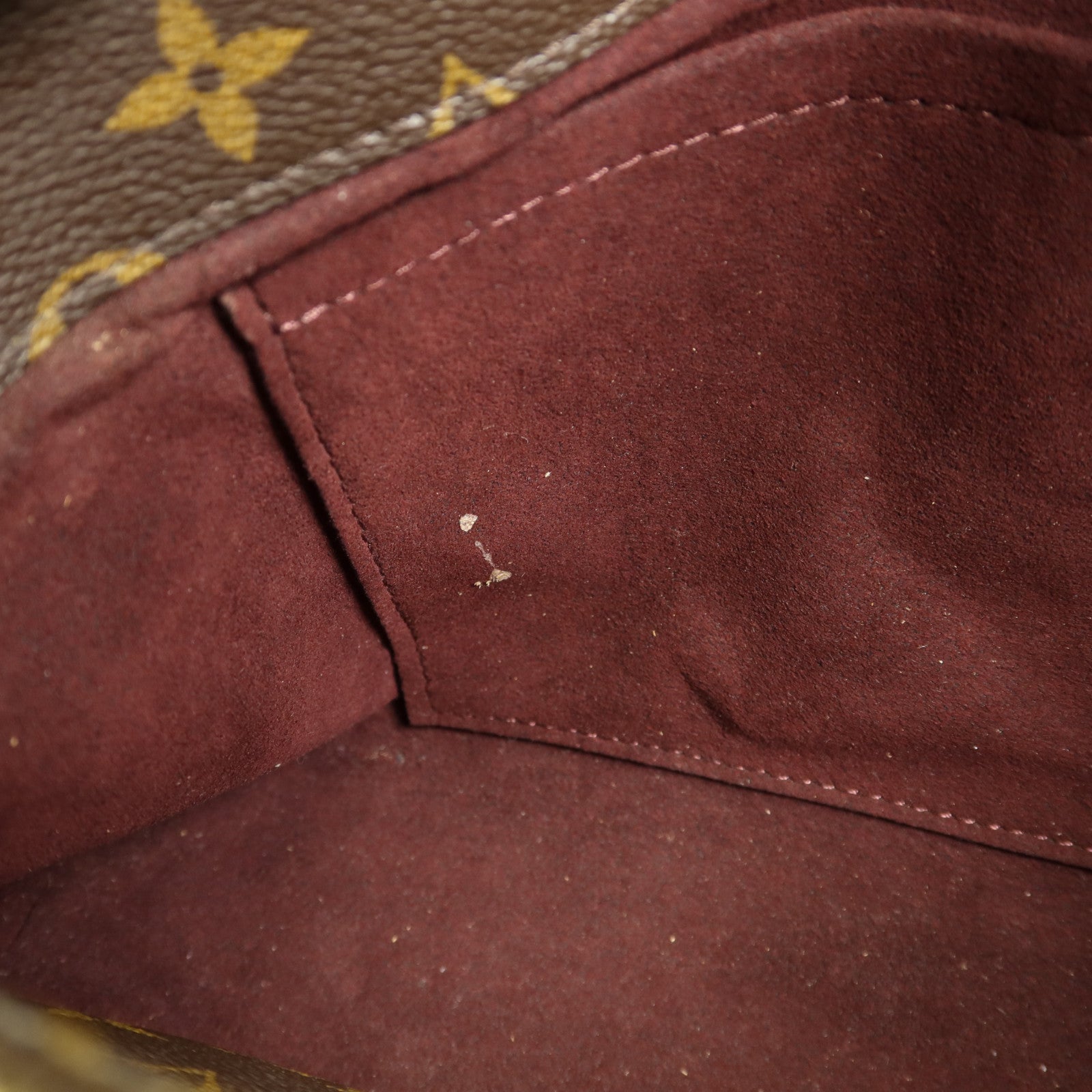 LOUIS VUITTON Monogram Montaigne MM金扣手挽肩背兩用袋