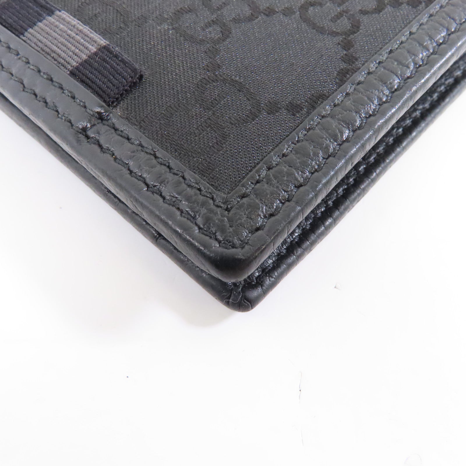 GUCCI 尼龍Supreme Wallet錢包黑色