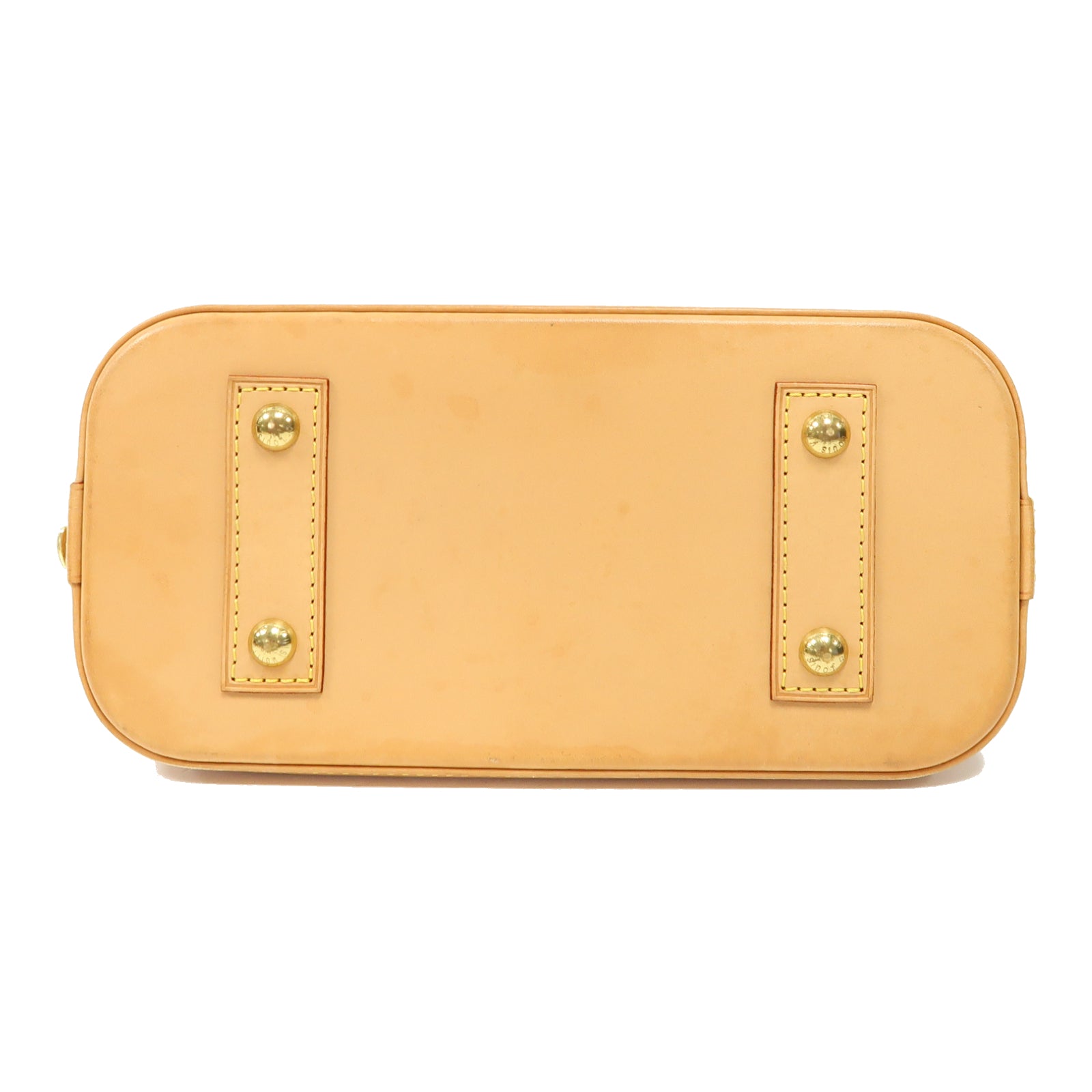 LOUIS VUITTON Monogram Alma BB金扣手挽肩背兩用袋啡色