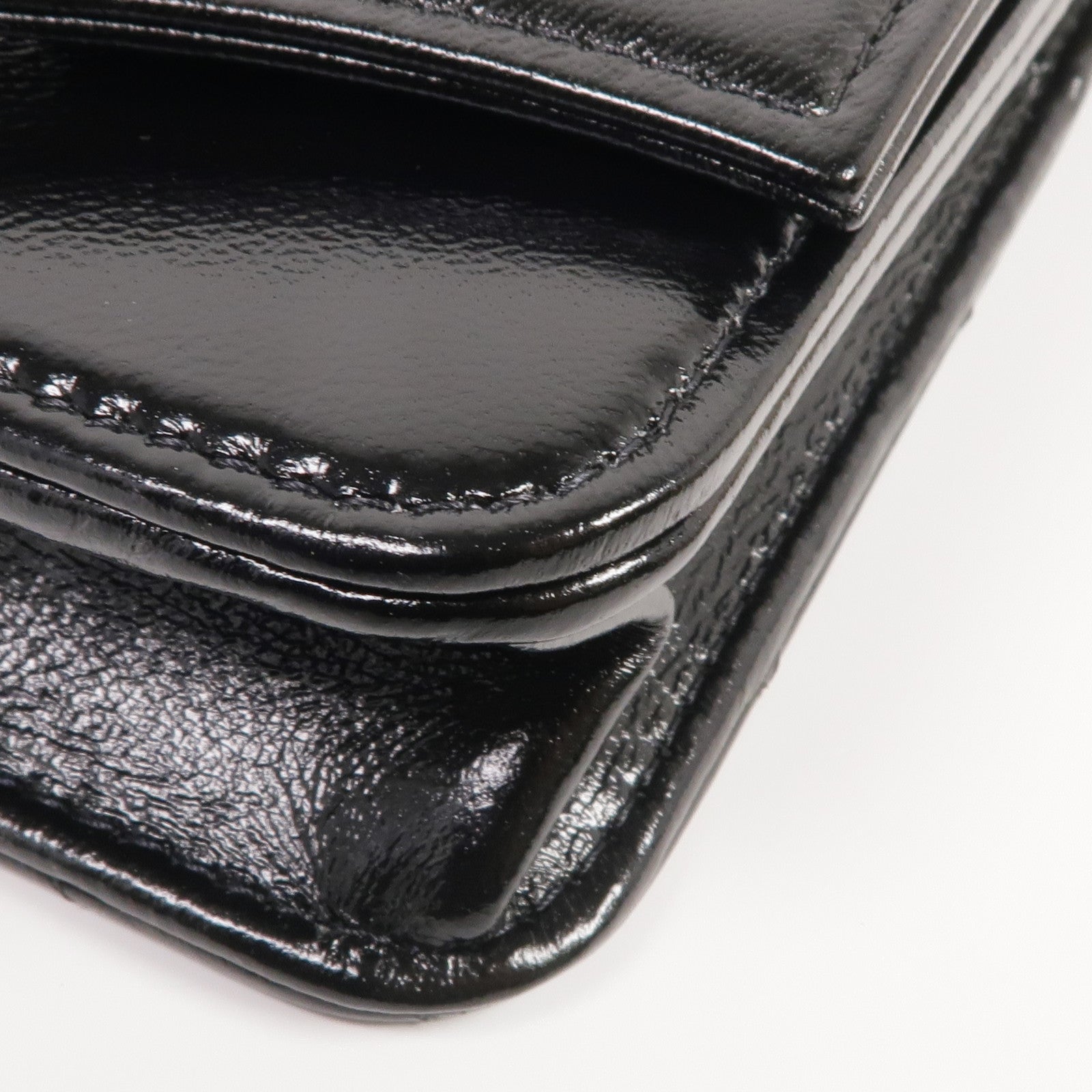 CHANEL 牛皮皮革31 WOC Wallet On Chain金扣鏈帶肩背袋