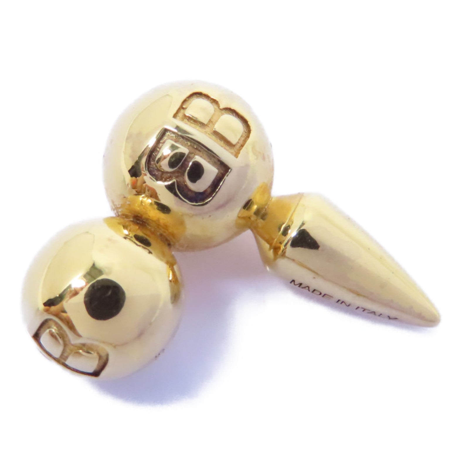 BALENCIAGA 925純銀Earrings耳環金色