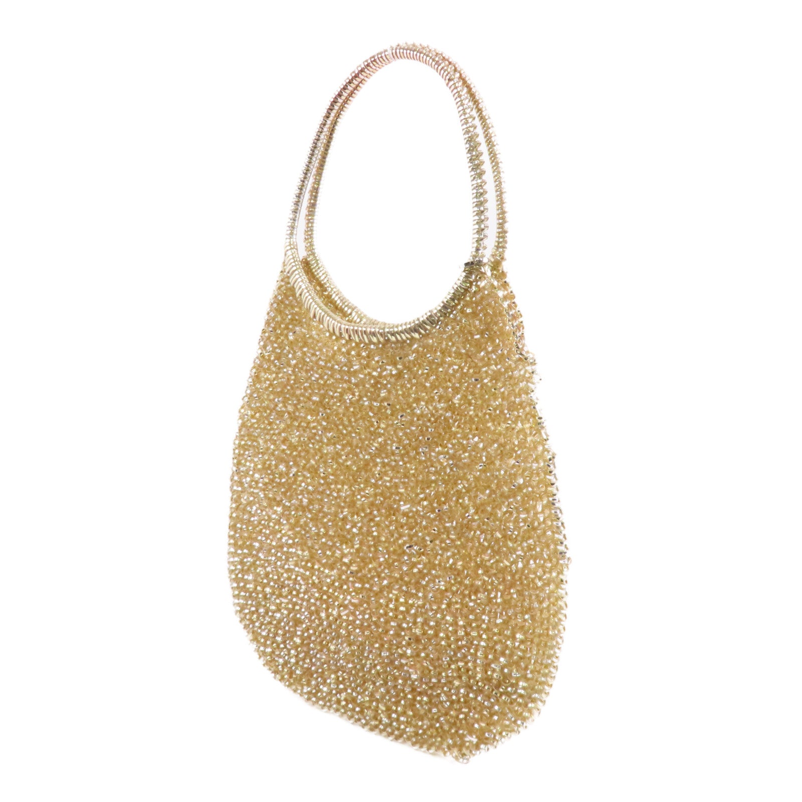 ANTEPRIMA PVC Handbag銀扣手挽袋金色