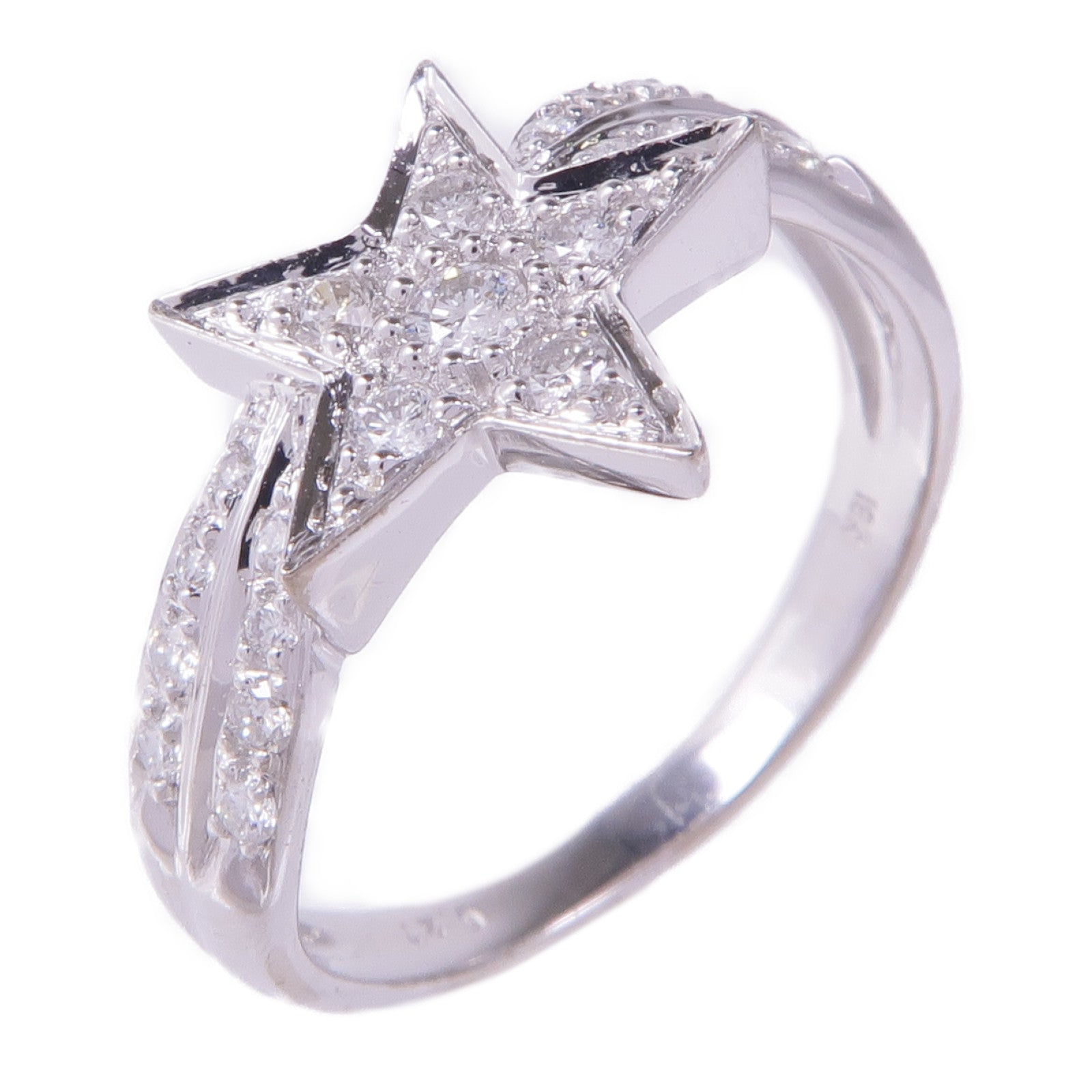 JEWELRY 18K白金Diamond Ring鑽石戒指US#6.25