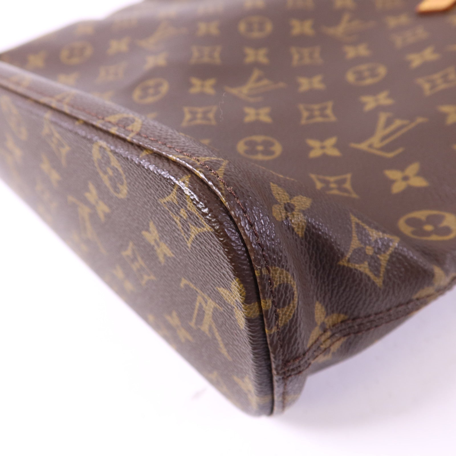 LOUIS VUITTON Monogram Vavin GM金扣肩背袋/手挽袋棕色