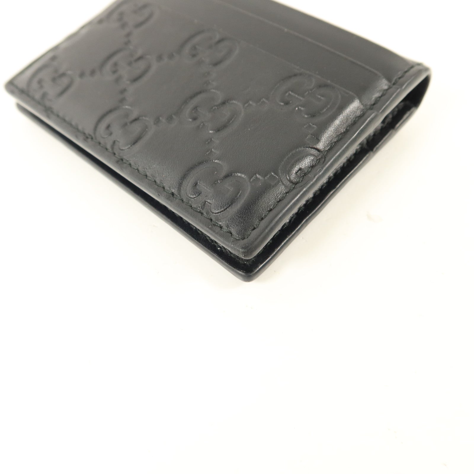 GUCCI 牛皮皮革Signature Card Case卡片套