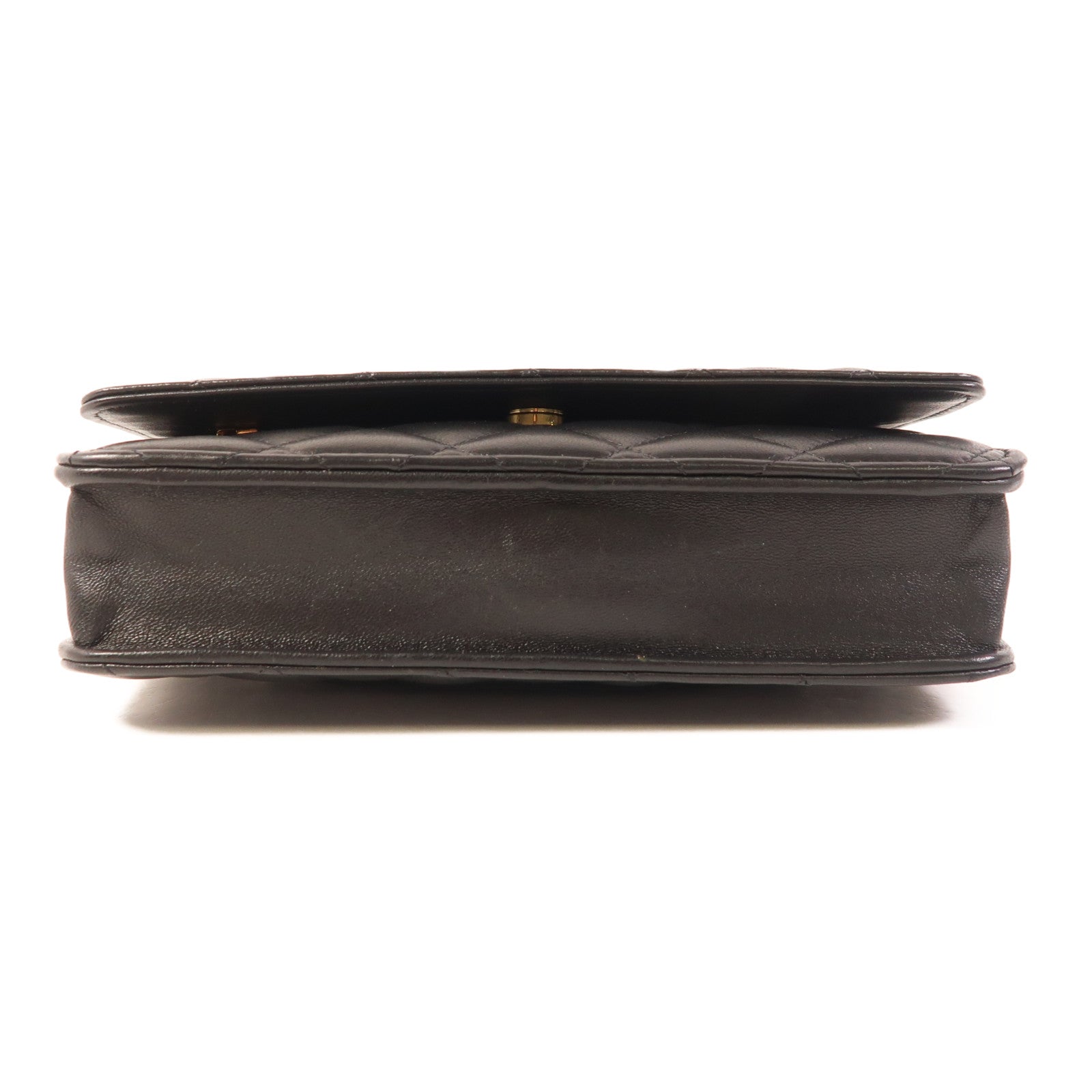 CHANEL 羊皮皮革WOC Wallet On Chain金扣鏈帶肩背袋